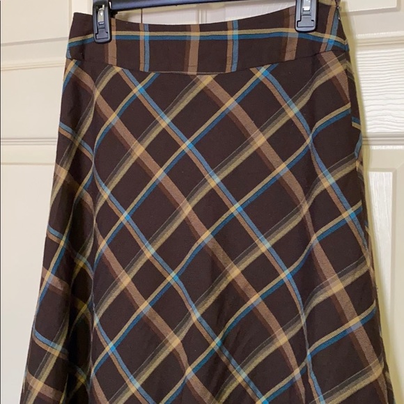 east5th Plaid Midi Skirt - Picture 2 of 7
